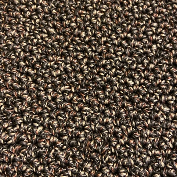 The Sak Crochet Silverwood Hand Crafted Brown/Silver Tweed Boho tote like BagNWT - Picture 9 of 15